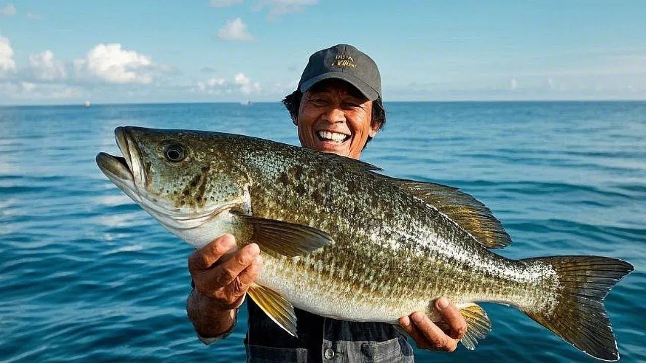 大鋒子直接破紀錄，釣到超大紅斑魚，剛上岸就被老板6000元買走#釣魚#海釣#赶海