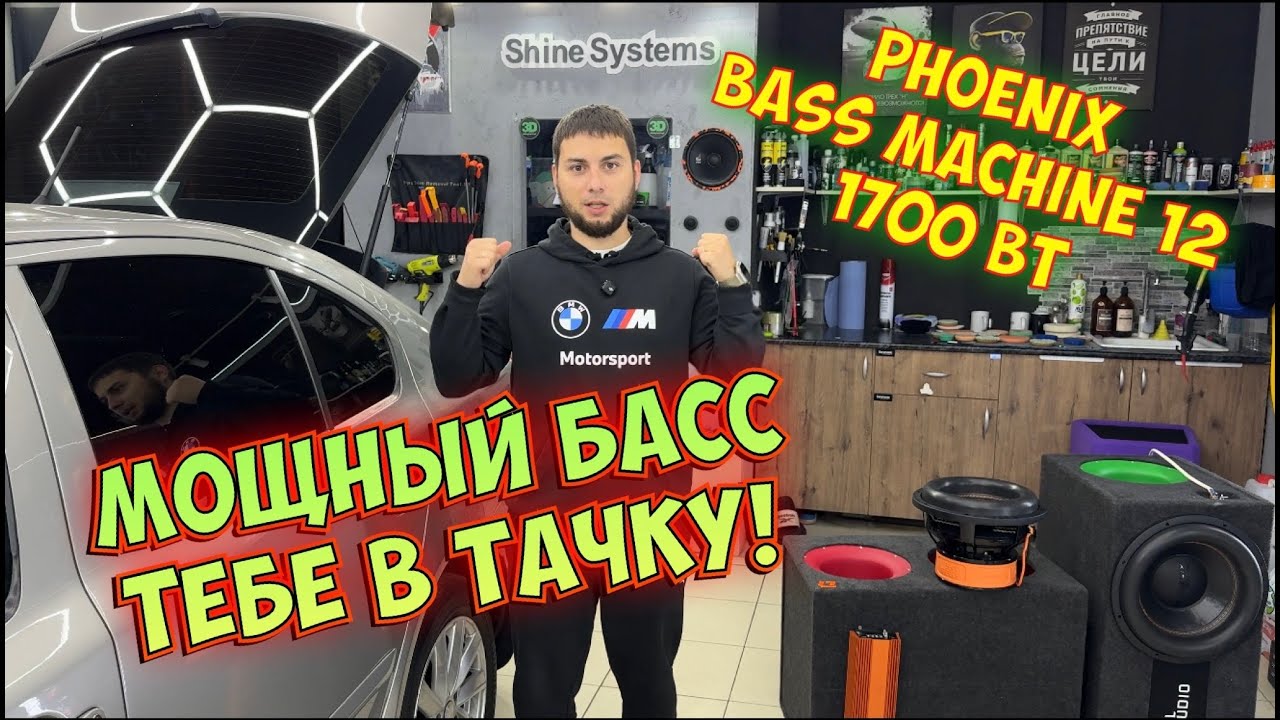 ТЕСТ МОЩНОГО САБА DL Audio ™ Phoenix Bass Machine 12