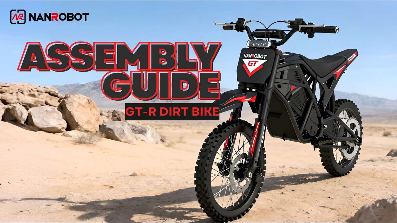Unboxing G-TR Electric Dirt Bike - Nanrobot Official Assembly Guide