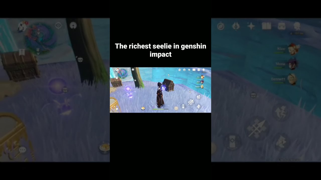 Do you know the richest seelie in genshin impact ? #shorts