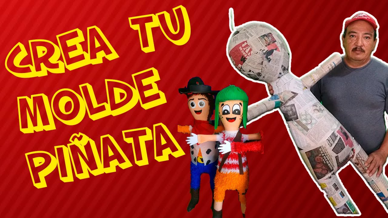 Como HACER un MOLDE para PIÑATAS ✅🎉 |  Parte 1