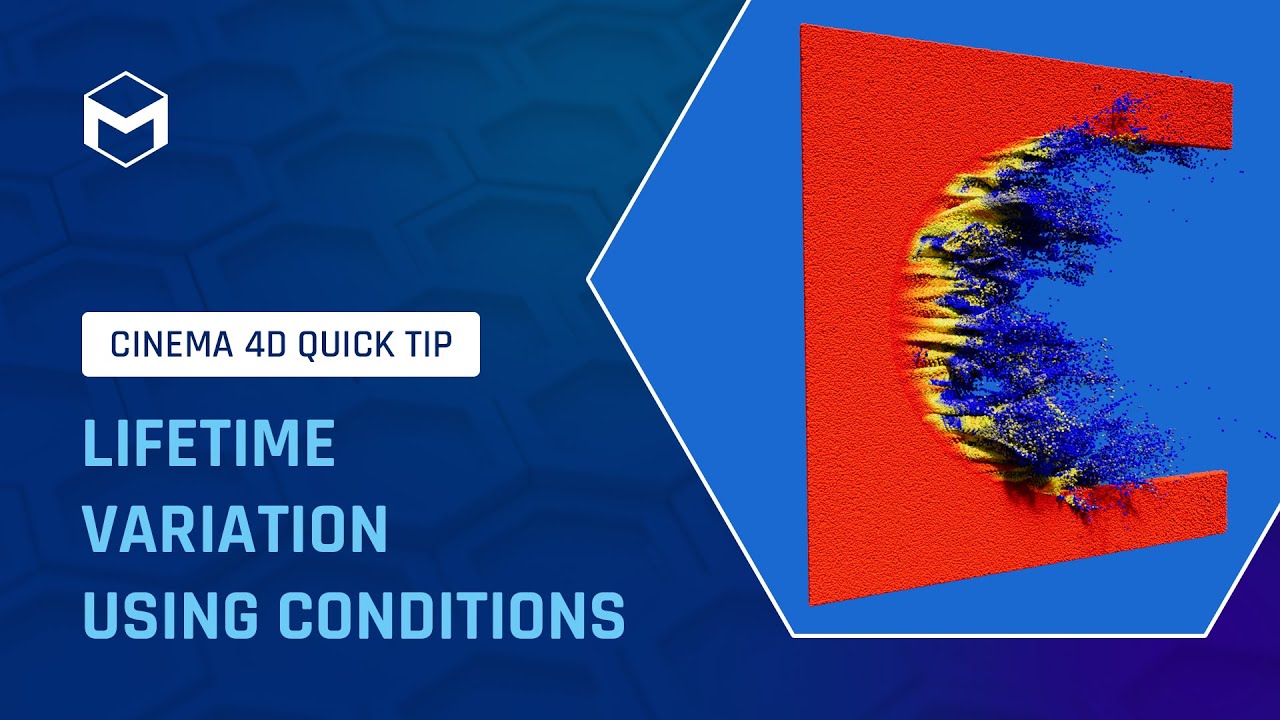 #C4DQuickTip 136: Изменение времени жизни с помощью условий в Cinema 4D