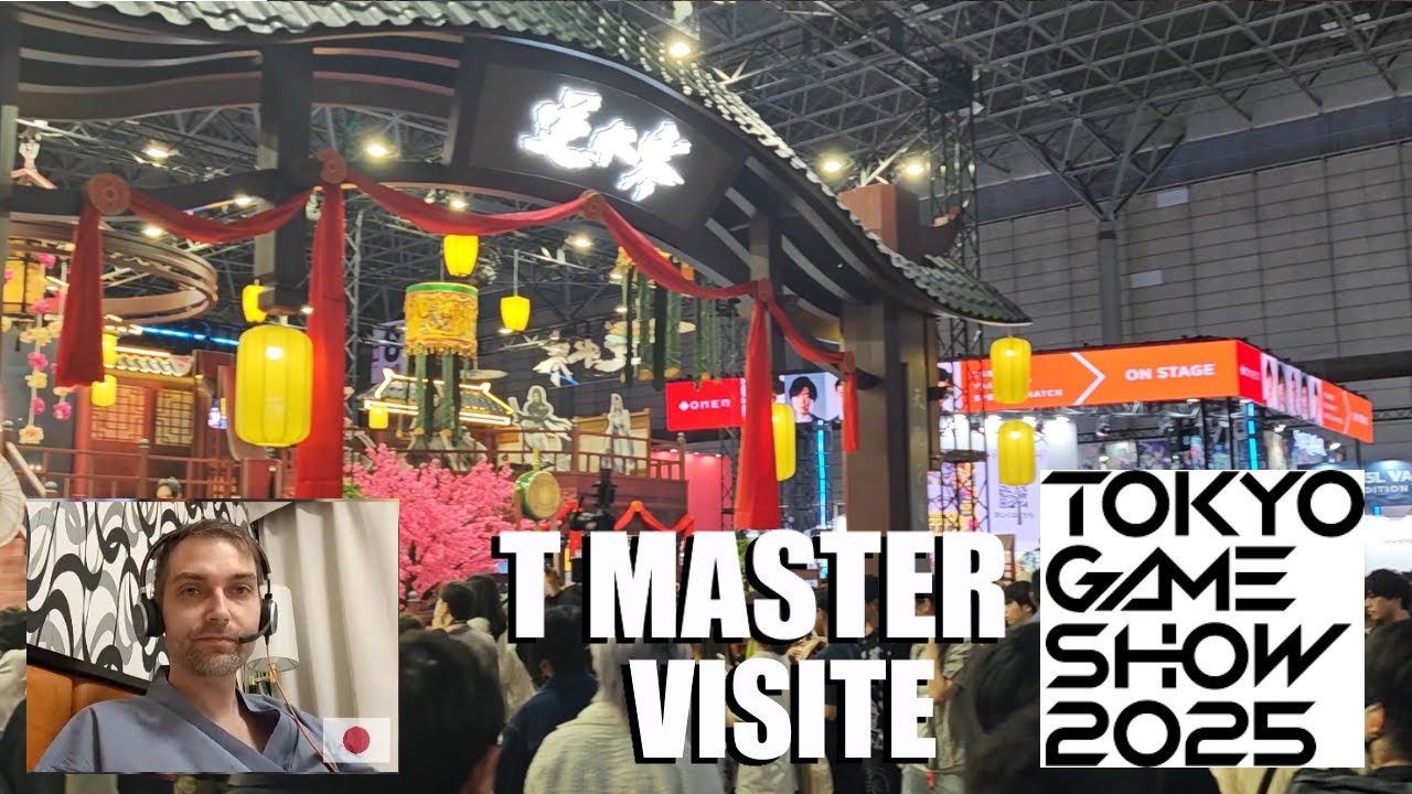 Tokyo Game Show 2025 : Visite du salon par T Master! (en duplex de Tokyo)