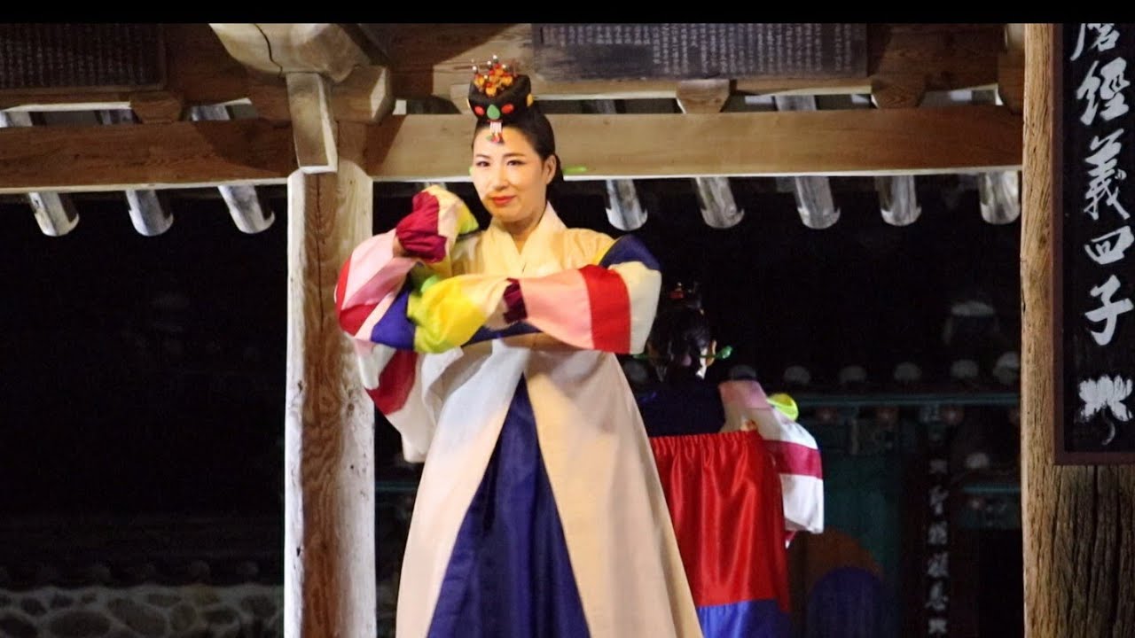 승전무.  북춤