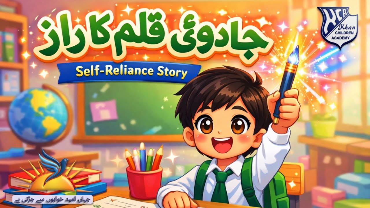 جادوئی قلم کی کہانی | Khan Children Academy