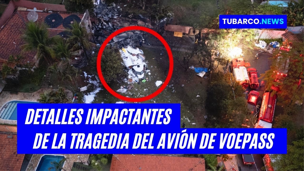 Detalles impactantes de la tragedia del avión de Voepass en Brasil que dejó 62 muertos