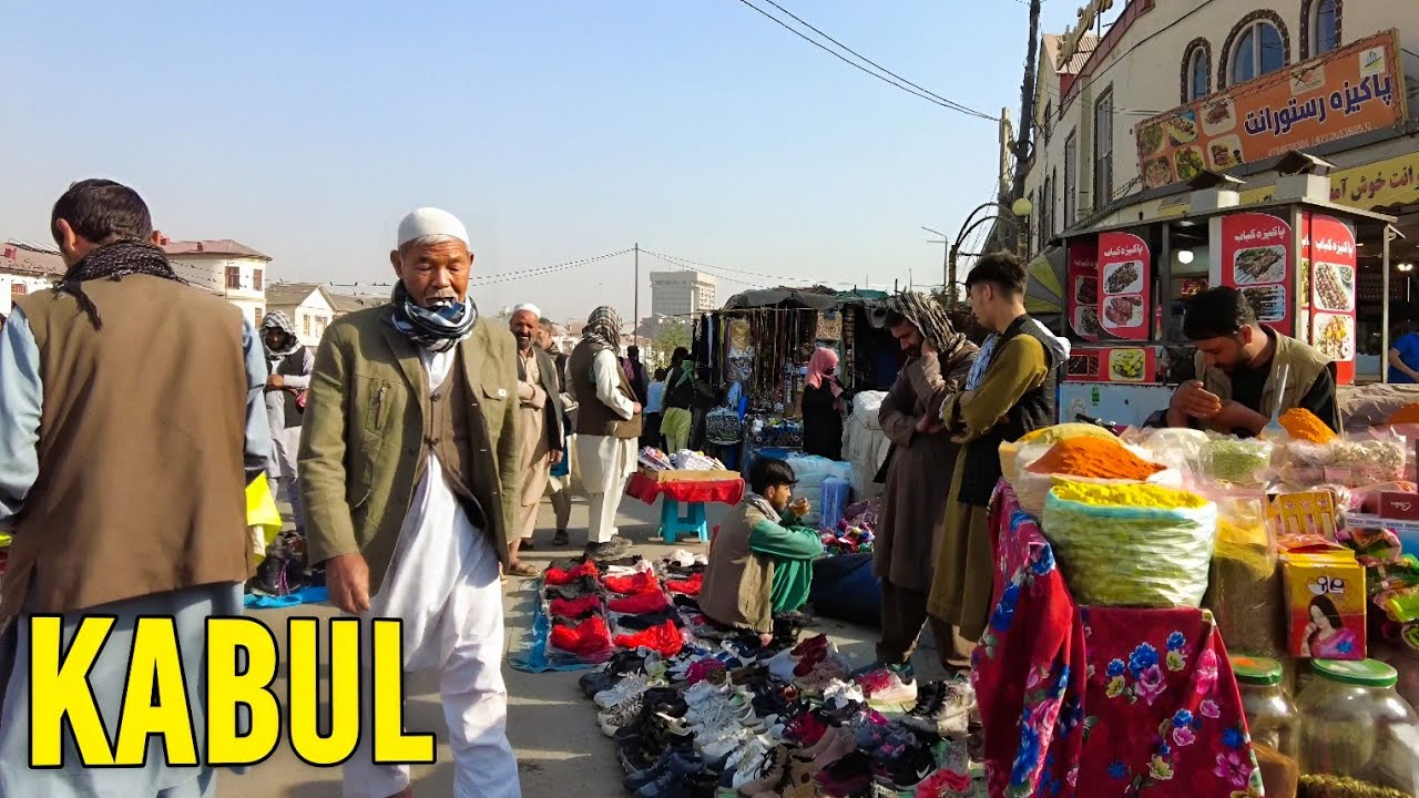 Kabul City Tour 🇦🇫 | Real Local Life and Amazing Afghan Street Food in 4K HDR