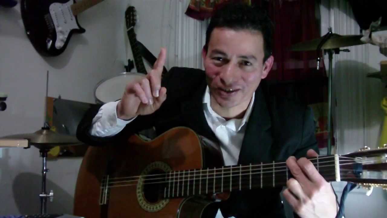 TUTORIAL Alabanza,SIENTO LA UNCION EN ESTE LUGAR Sol Mayor guitarra