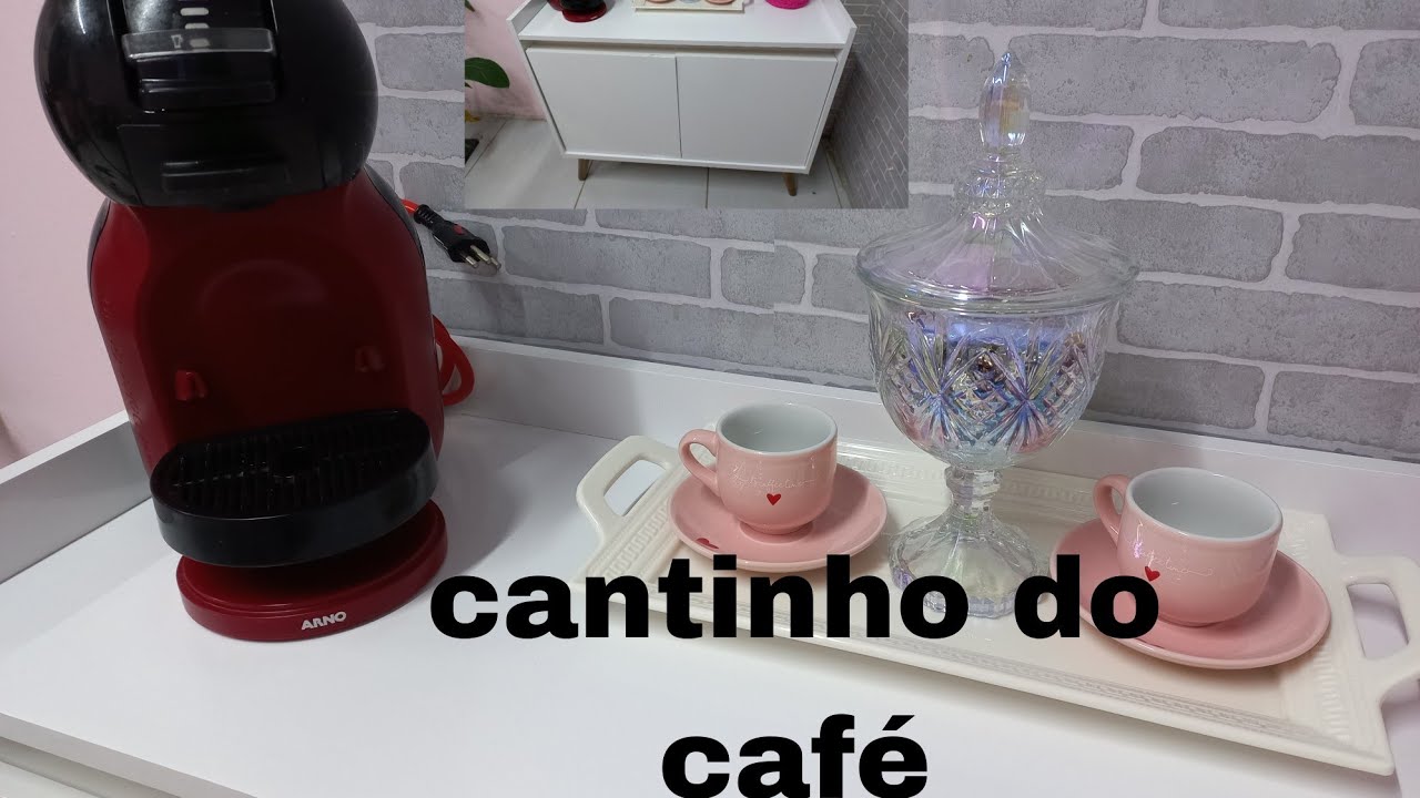 organizando o cantinho do café ☕️  / limpeza e organização/ # cafeteira  dolce gusto #