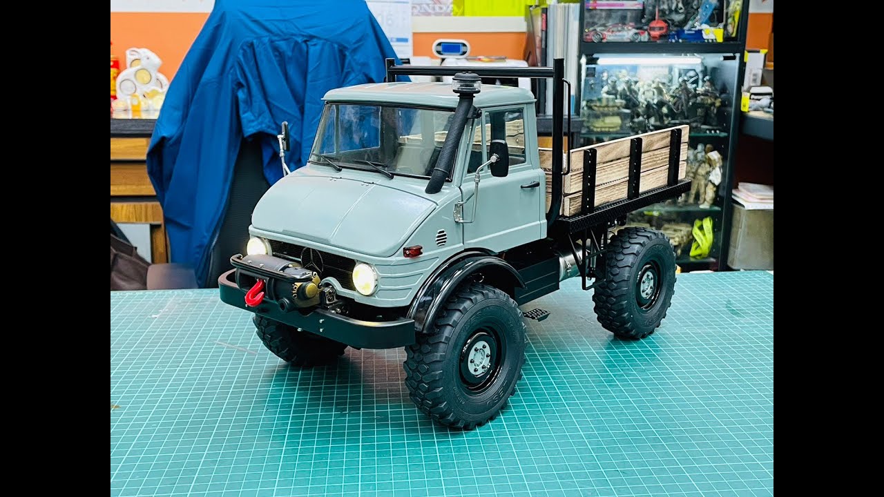 RC 1/10 LESU UNIMOG 406 FULL METAL 406