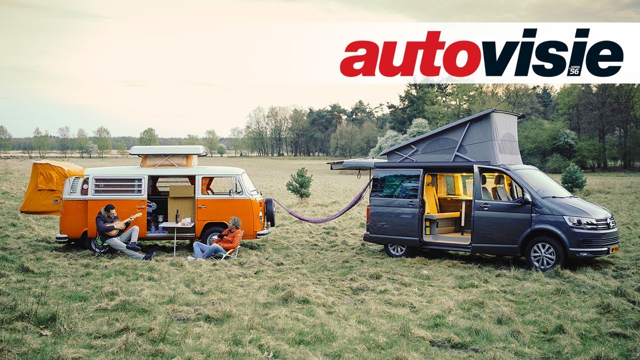 Autovisie TV: Kamperen met de Volkswagen Amescador (T2) en California (T6)