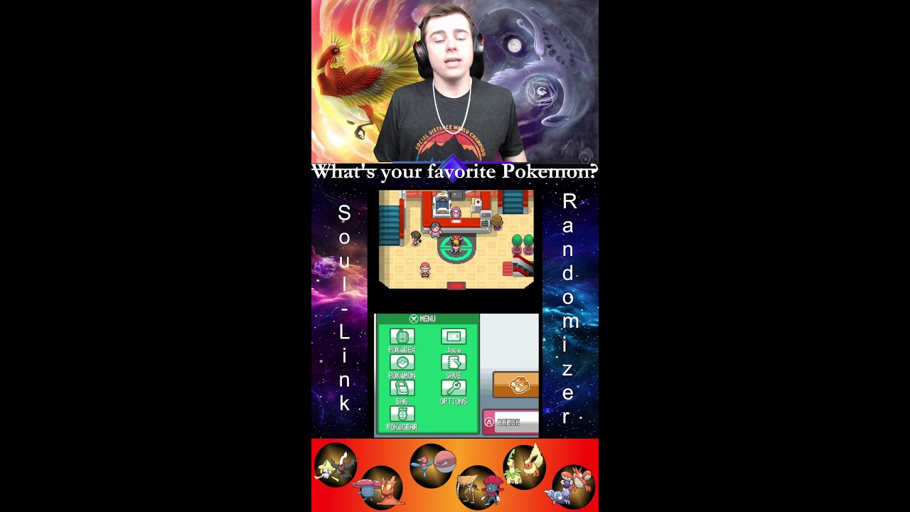 🔥OUR TEAM IS CRACKED!🔥Pokemon Heart Gold Soul-Link Randomizer Ep. 10(Vert)