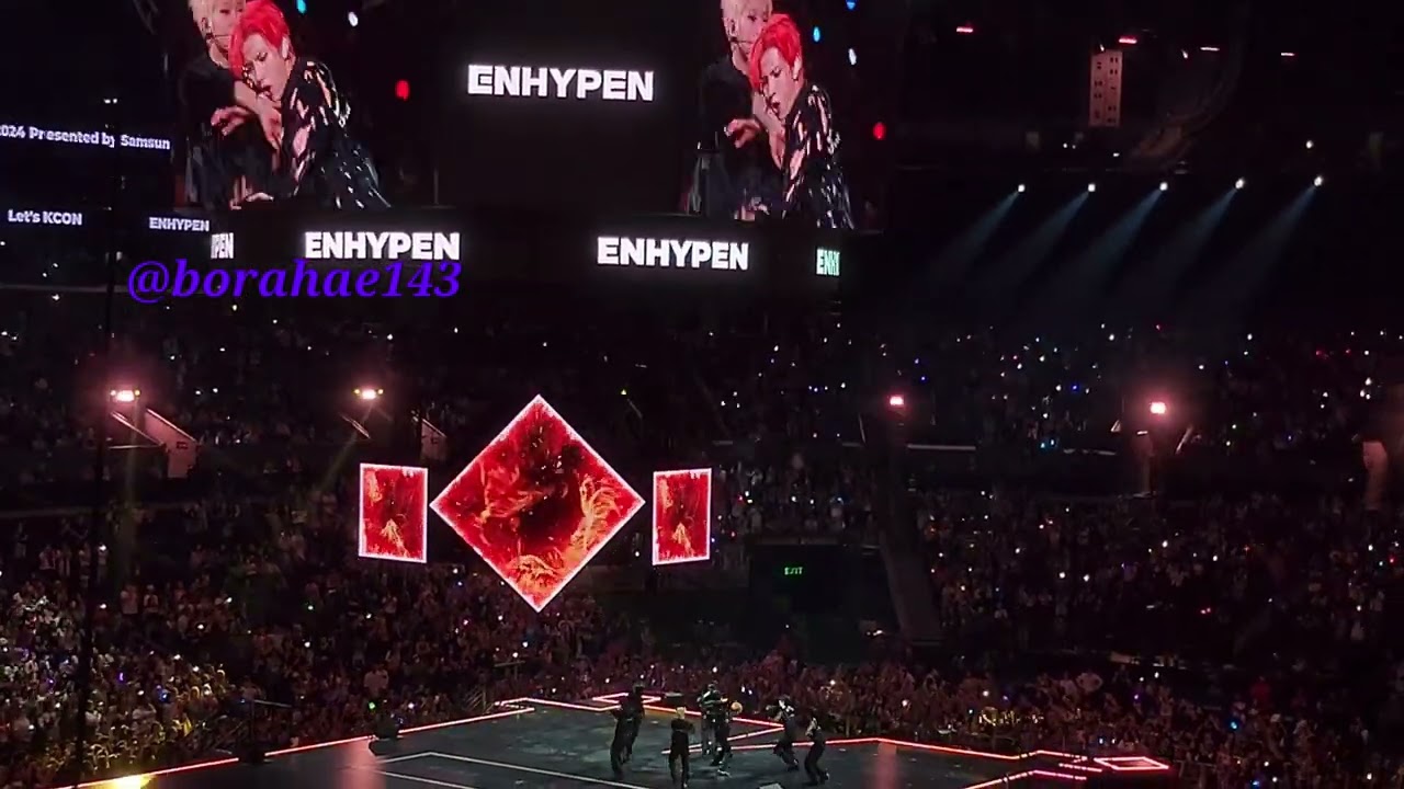 Fatal trouble- Enhypen at KCON LA day 2 07.27.2024