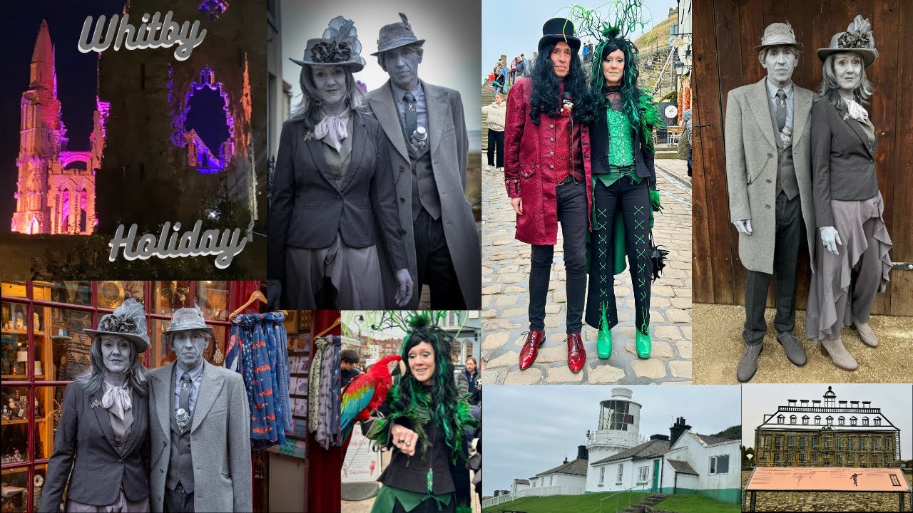 Whitby, Goth Weekend, 'The Grey Couple', The Abbey, St Marys Church, a Few Walks. What a Week!!
