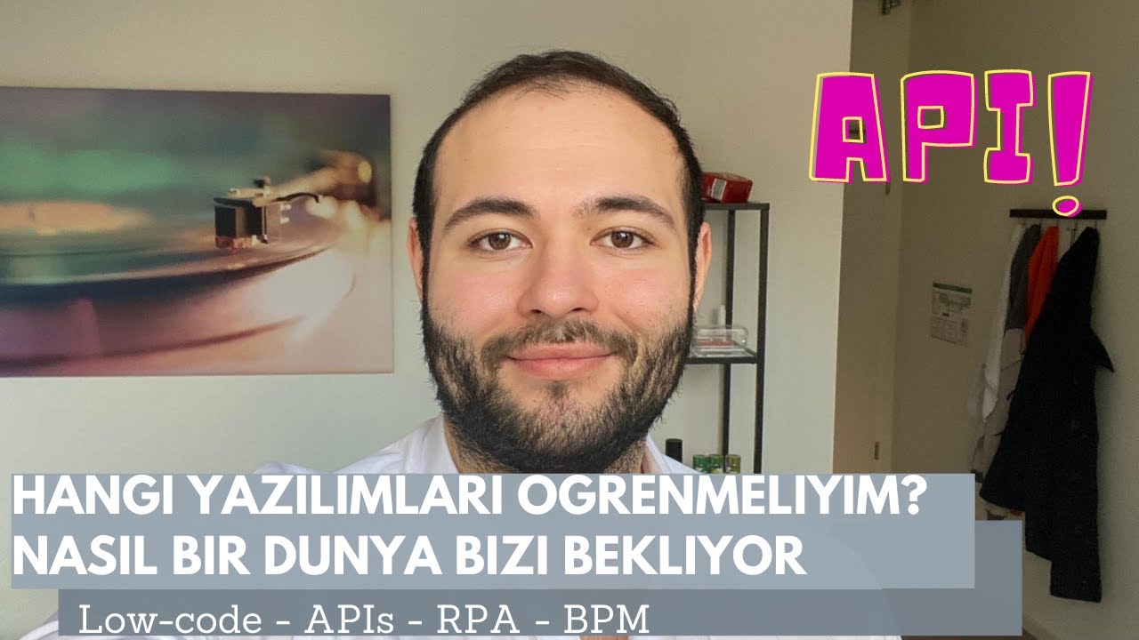 Almanya için hangi yazılım dilini öğlenmeliyim? API, Low-Code, RPA, BPM nedir? Gelecek Tahminleri