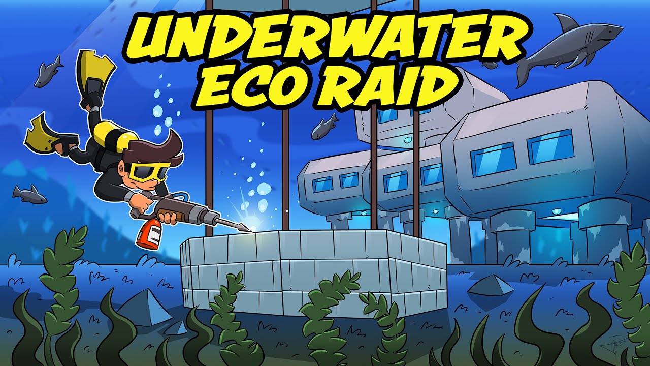 UNDERWATER ECO RAID to Claim my Base Location in Rust!