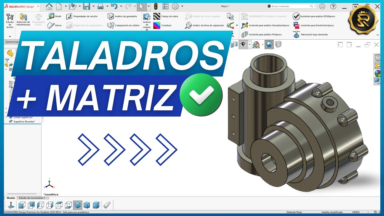 Domina el Asistente de Taladro y la Matriz Circular en un Solo Video