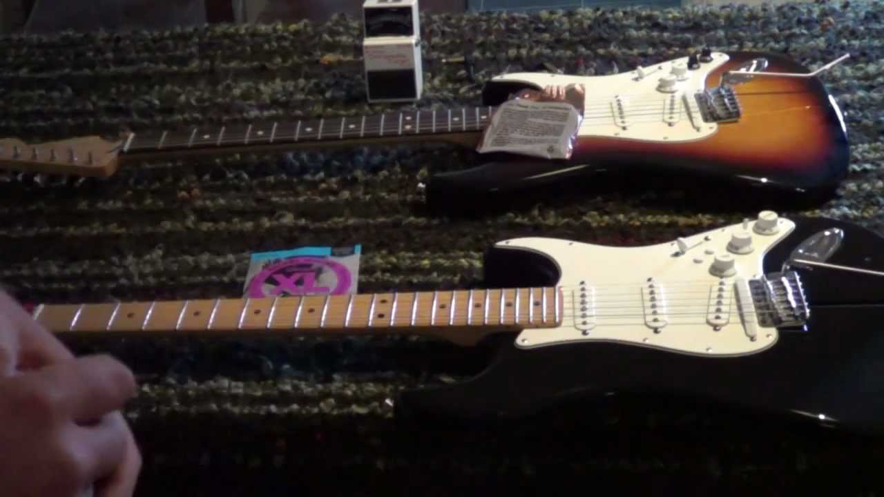 D'Addario Balanced tension Vs Regular tension string Demo -Lee Wrathe
