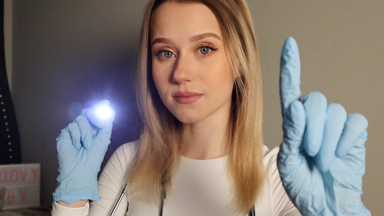 ASMR Fast Paced Cranial Nerve Exam