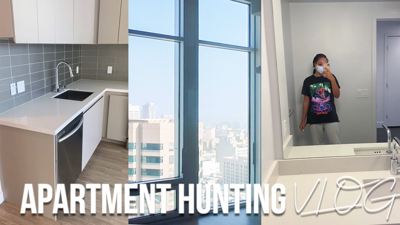 LUXURY LA APARTMENT HUNTING VLOG | DOWNTOWN LA