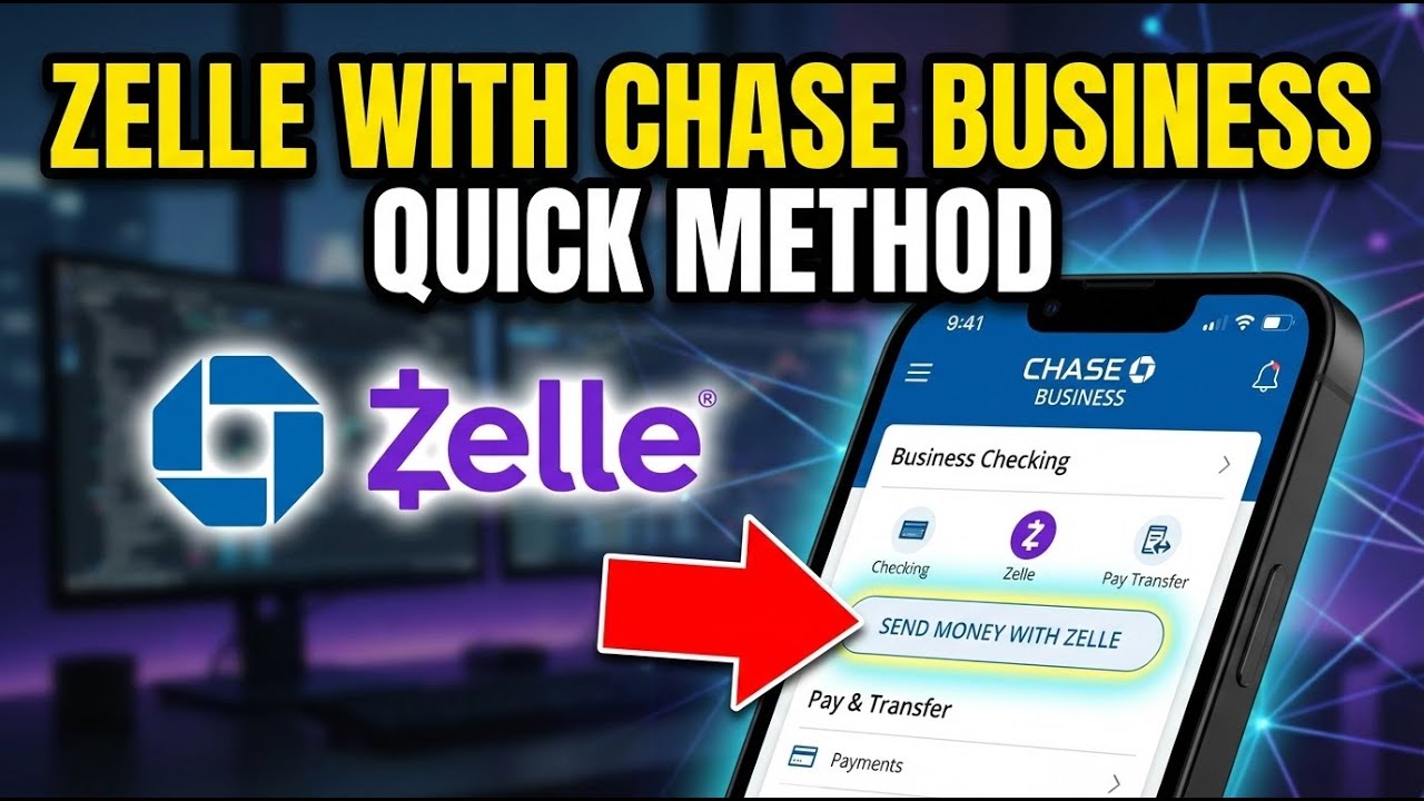 Как использовать Zelle с расчетным счетом для бизнеса в Chase &mdash; быстрый способ.