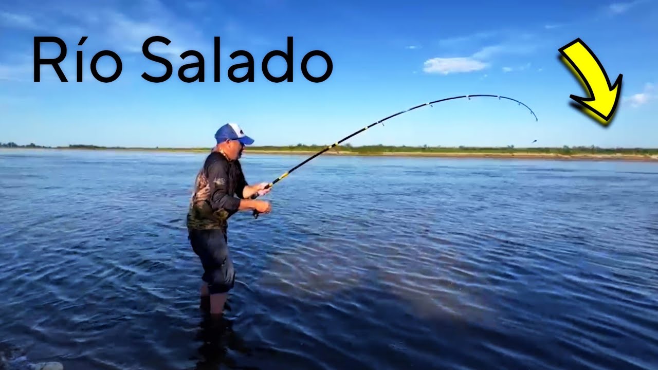 Volvimos a pescar en el R&iacute;o Salado / tremenda pesca de carpas  / hicimos lo que nadie hace / Mir&aacute; !!