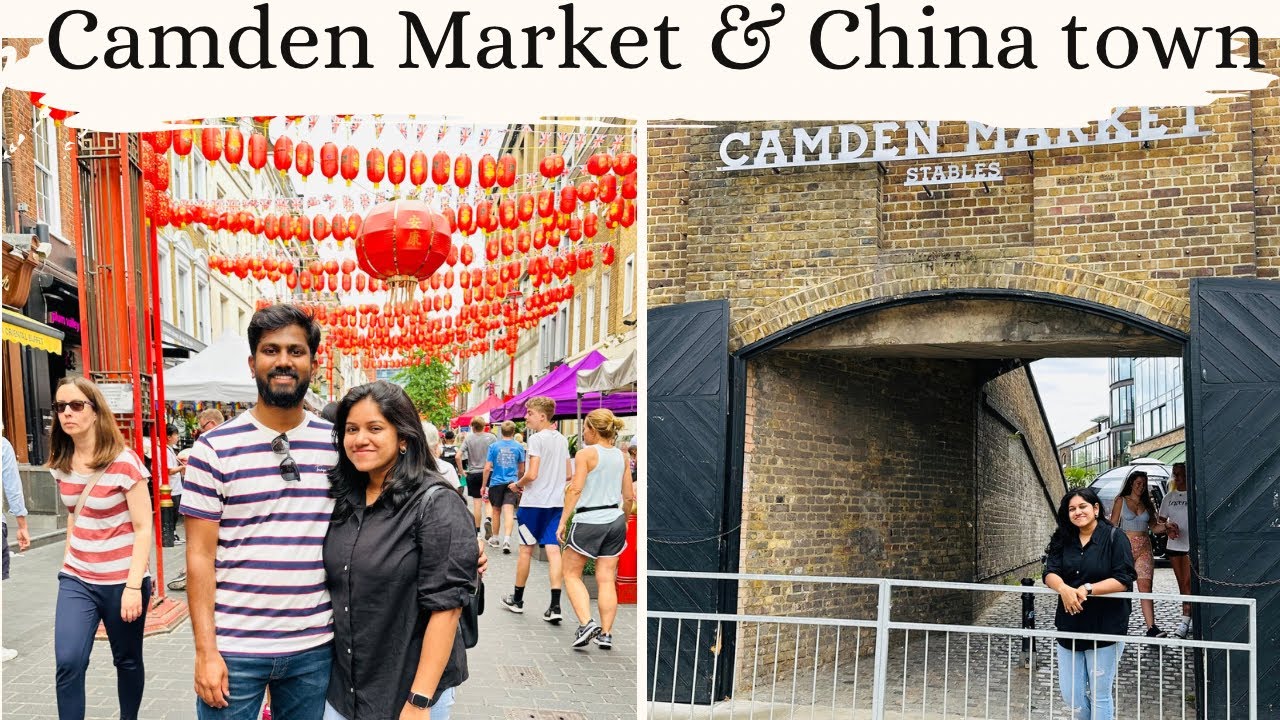 FOOD STREETS In LONDON| Camden Market & China Town! London Food Vlog| TAMIL Vlog