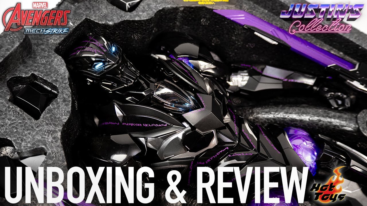 Hot Toys Black Panther Avengers Mech Strike Unboxing & Review