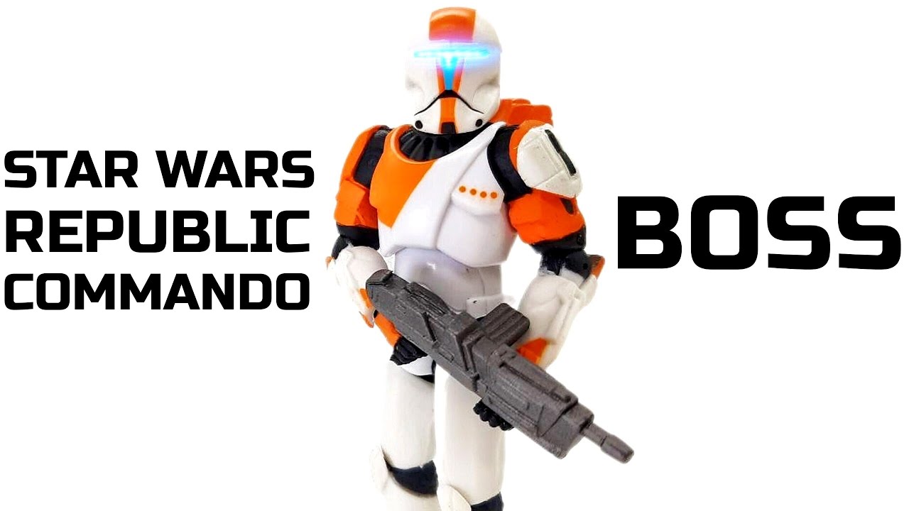 Босс с АлиЭкспресса 1:18 Star Wars Republic Commando 