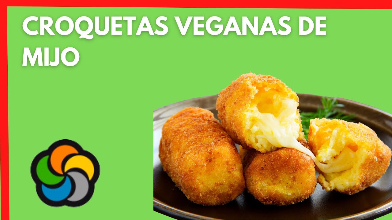 Croquetas veganas de mijo