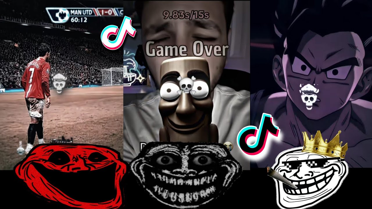 TikTok troll face sigma compilation🥶|coldest compilation OAT|#33