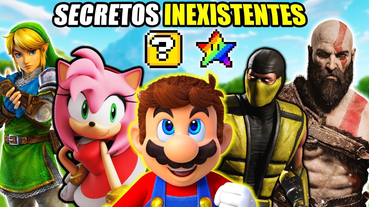 8 Secretos en los Videojuegos que No Existen