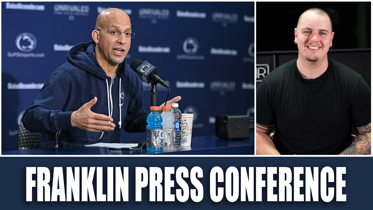 FRANKLIN NAMES A NEW STARTER! James Franklin Press Conference