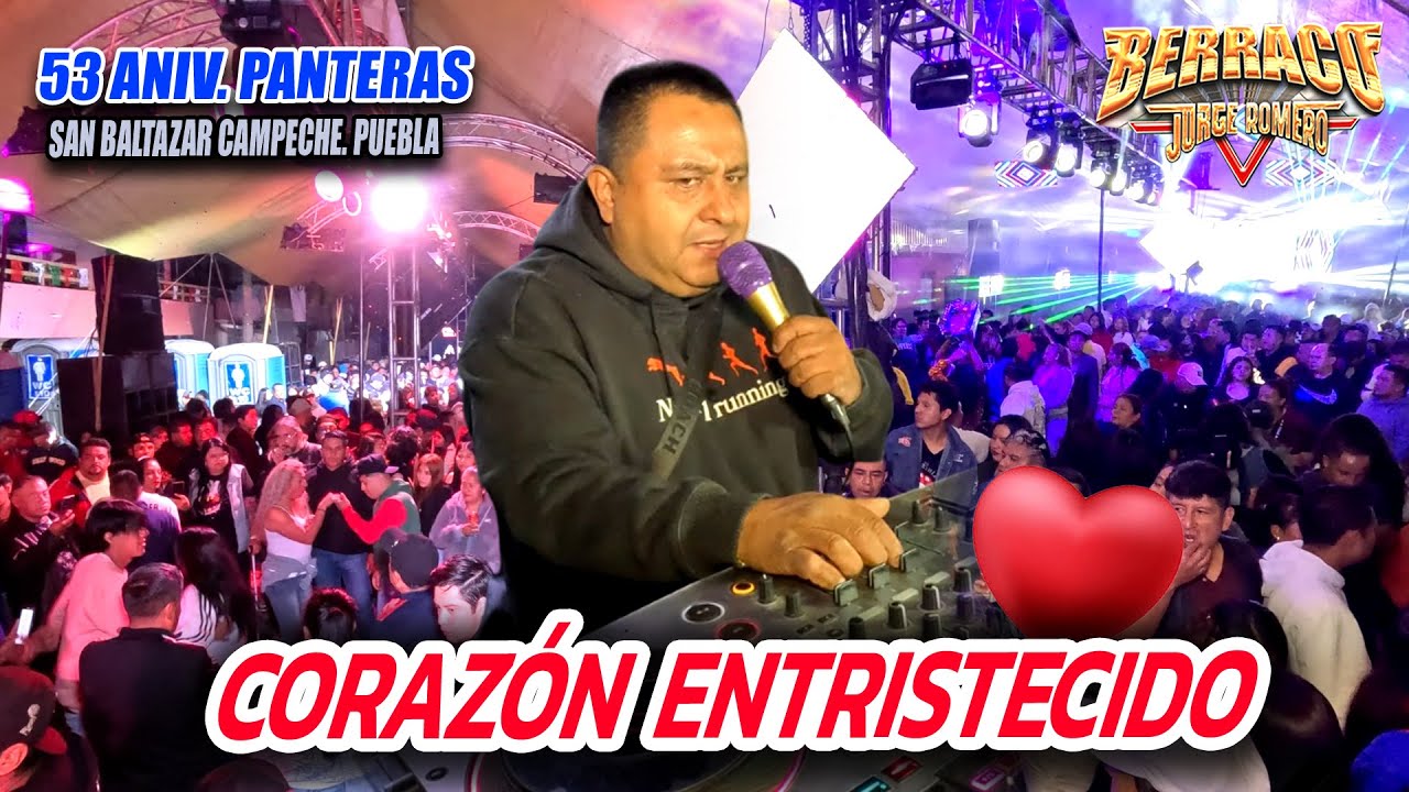 El Corazon Entristecido 💔 Sonido Berraco - 53 Aniversario Panteras Del Barrio - Seo 2025