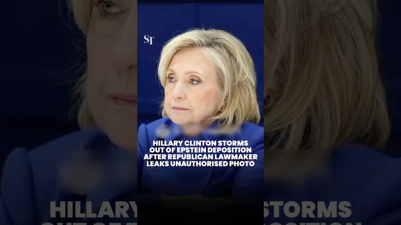 Hillary Clinton&rsquo;s deposition on Epstein files halted over leaked photo