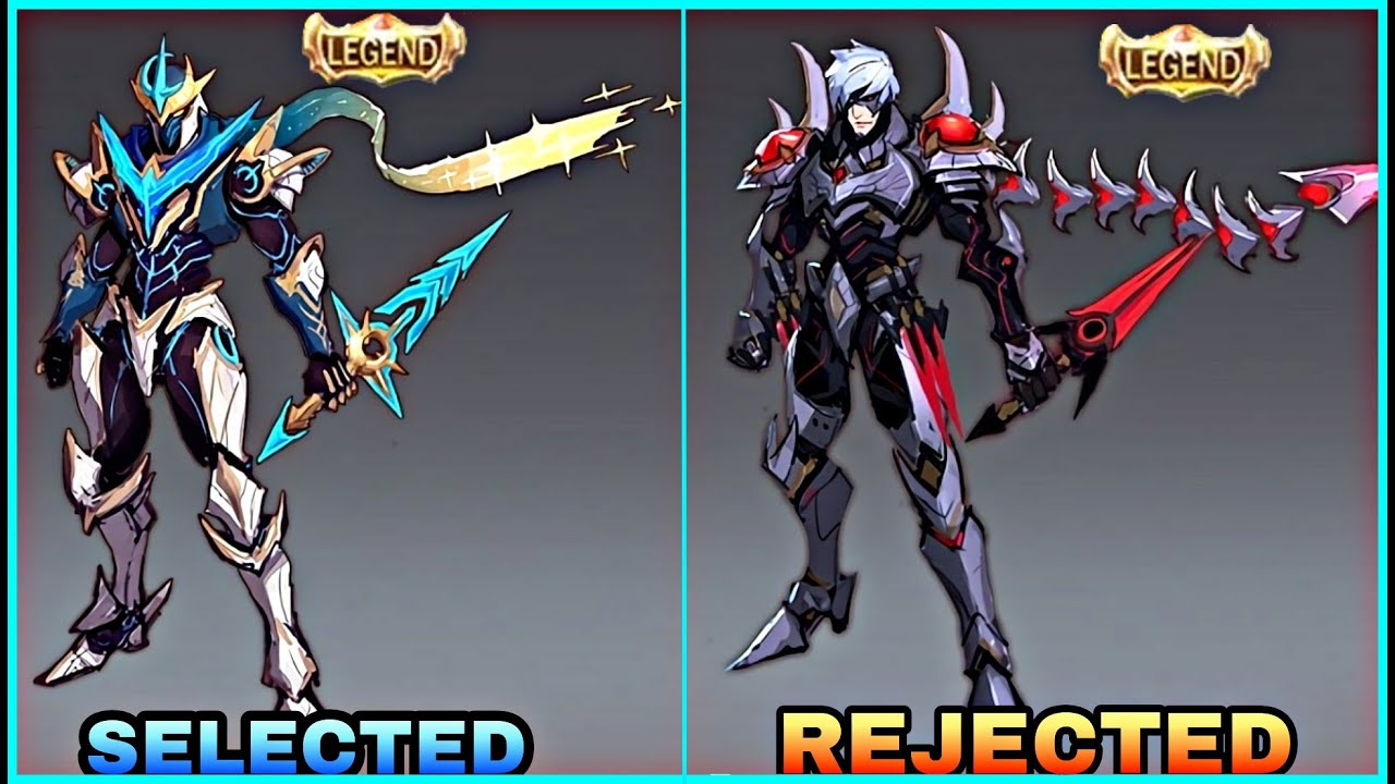 20 REJECTED SKINS OF MOBILE LEGENDS BANG BANG
