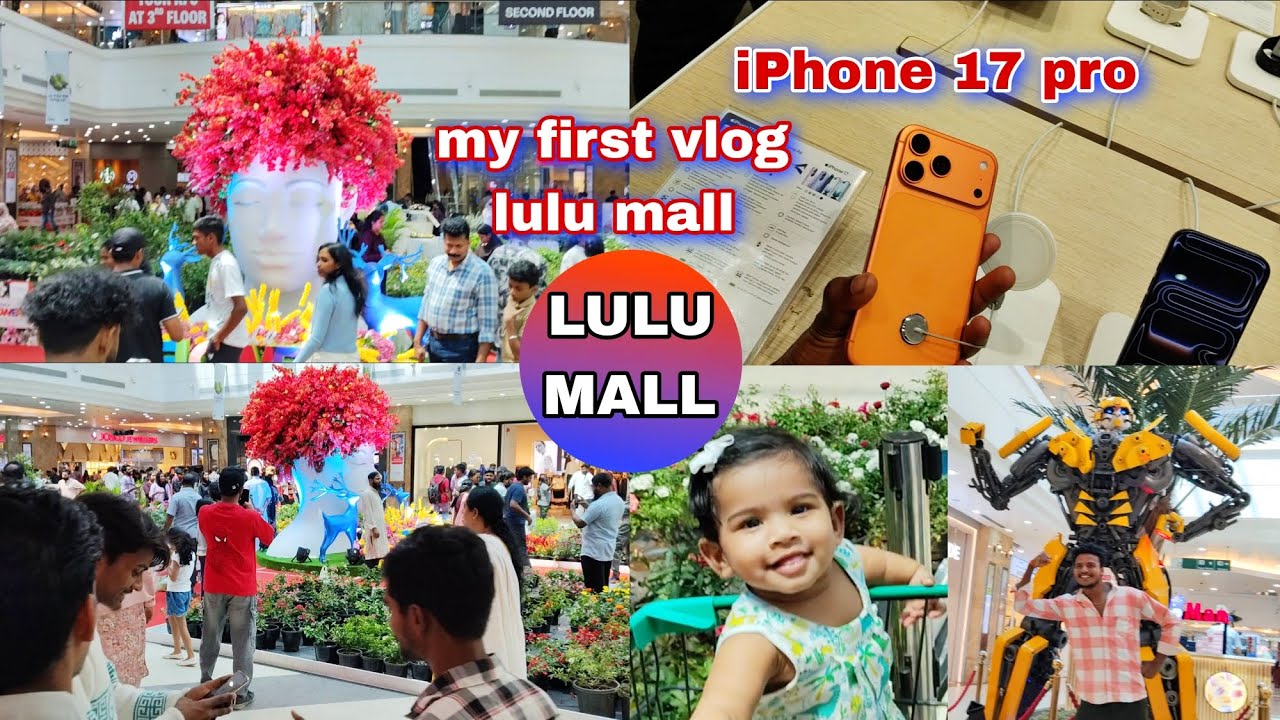 Lulu Mall me itni bheed 😱#lulumall #lulumallfirstday #lulumallvlog #keralavlogger #lulumallkerala  