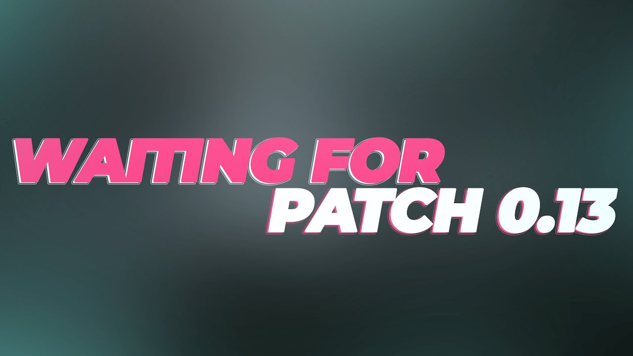The waiting game...