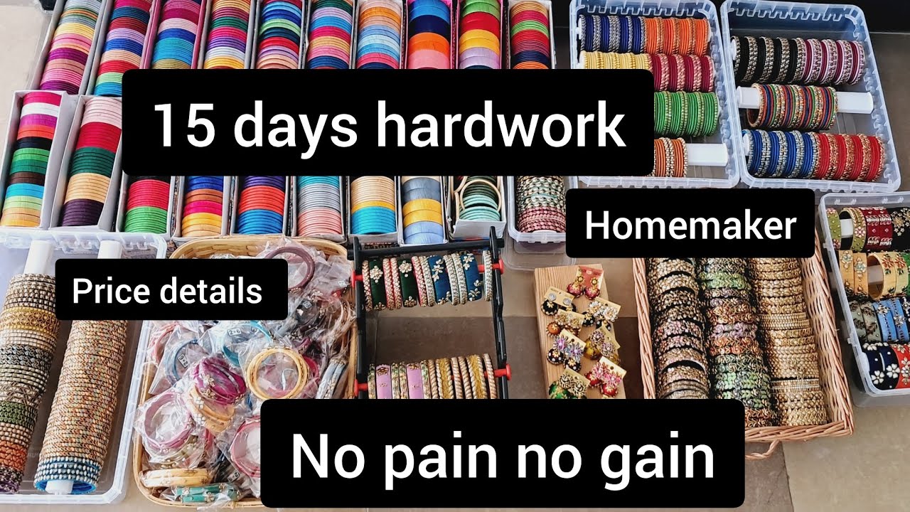 silkthread bangles all collections with rate/Motivation/Home maker become a business entrepreneur