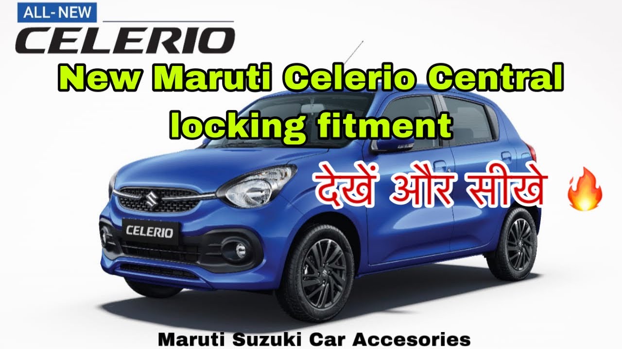 Maruti Suzuki Celerio Central Lock fitment #marutisuzuki