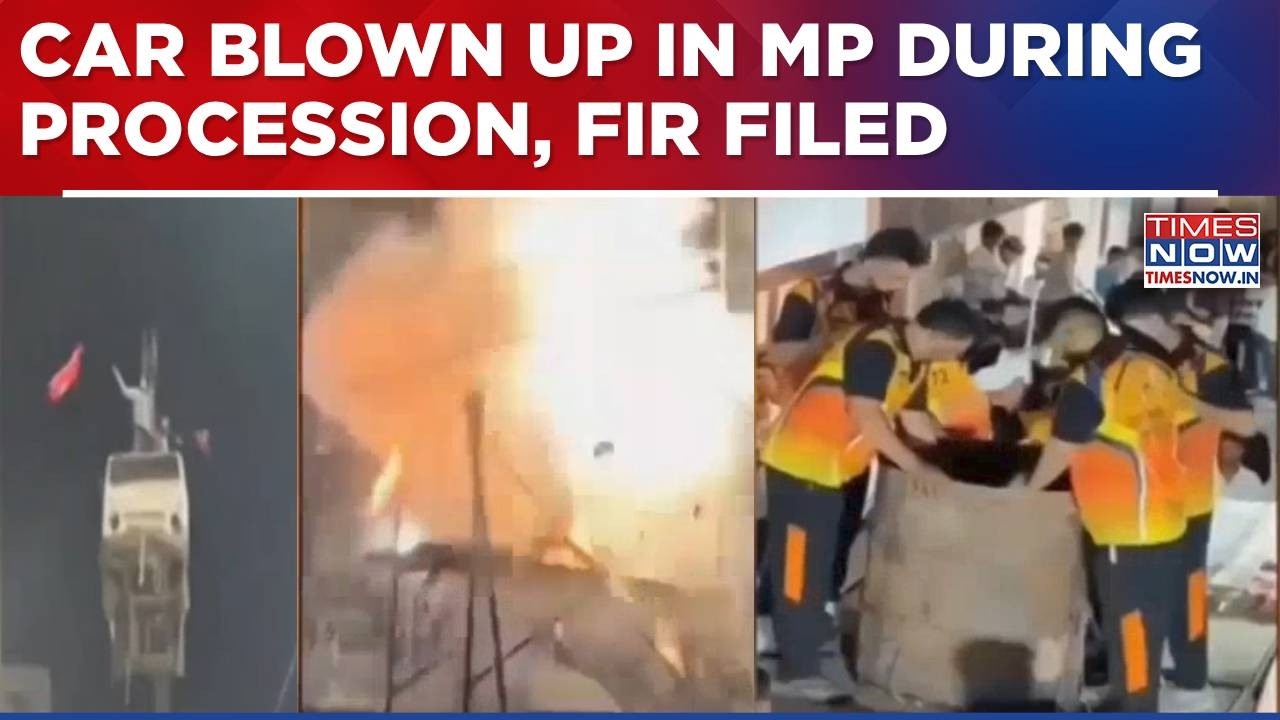 Madhya Pradesh Police Files FIR After Video Of Stunt Involving Explosion In Hanging Car Goes Viral