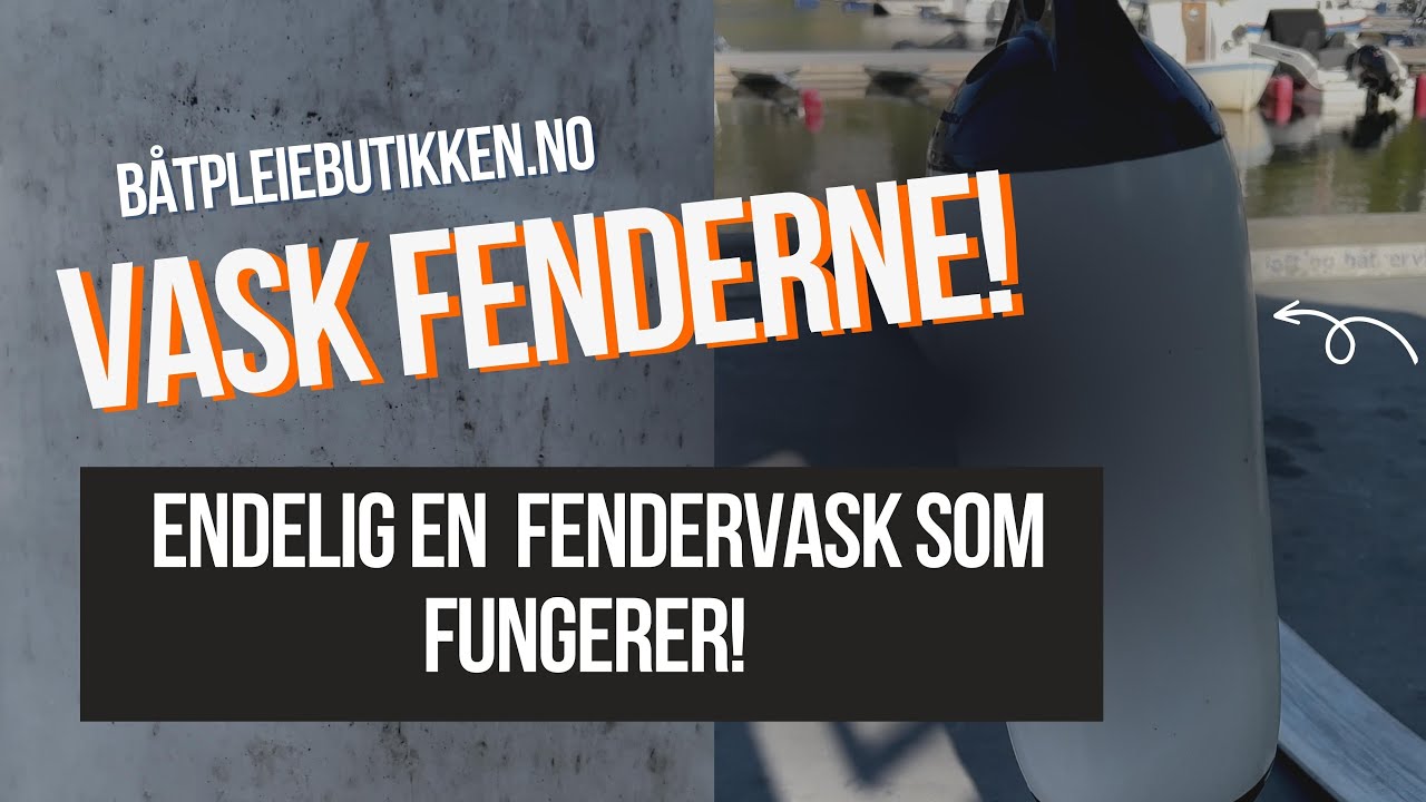 Vask fenderne med Parbatt Spray | Endelig en fendervask som fungerer! | Test Matt Chem Parbatt Spray