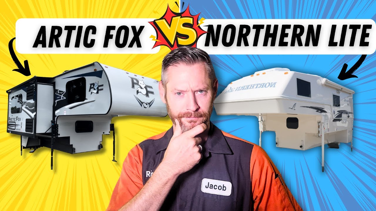 RV tech reviews truck campers UNDERCOVER - Artic Fox vs Northern Lite