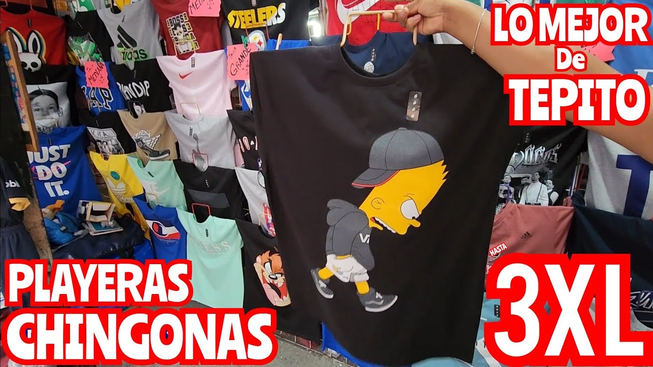 TE ENSEÑO LAS PLAYERAS MÁS CHING0NAS DE TEPITO HASTA LA 3XL CONJUNTOS DE PANS Y SUDADERA BARATOS!!!