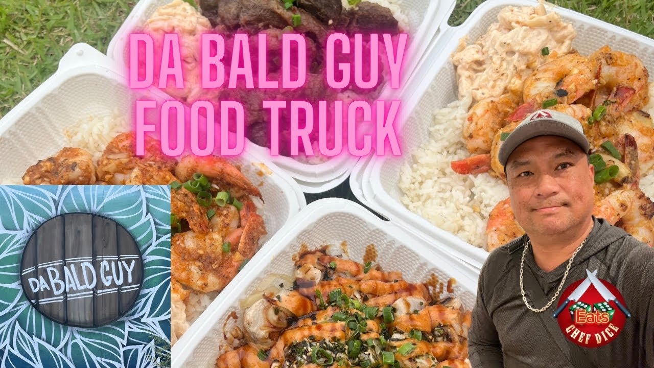 One of Hawaiis hottest food trucks —- Da Bald Guy as seen on Netflix streetfood episode 5