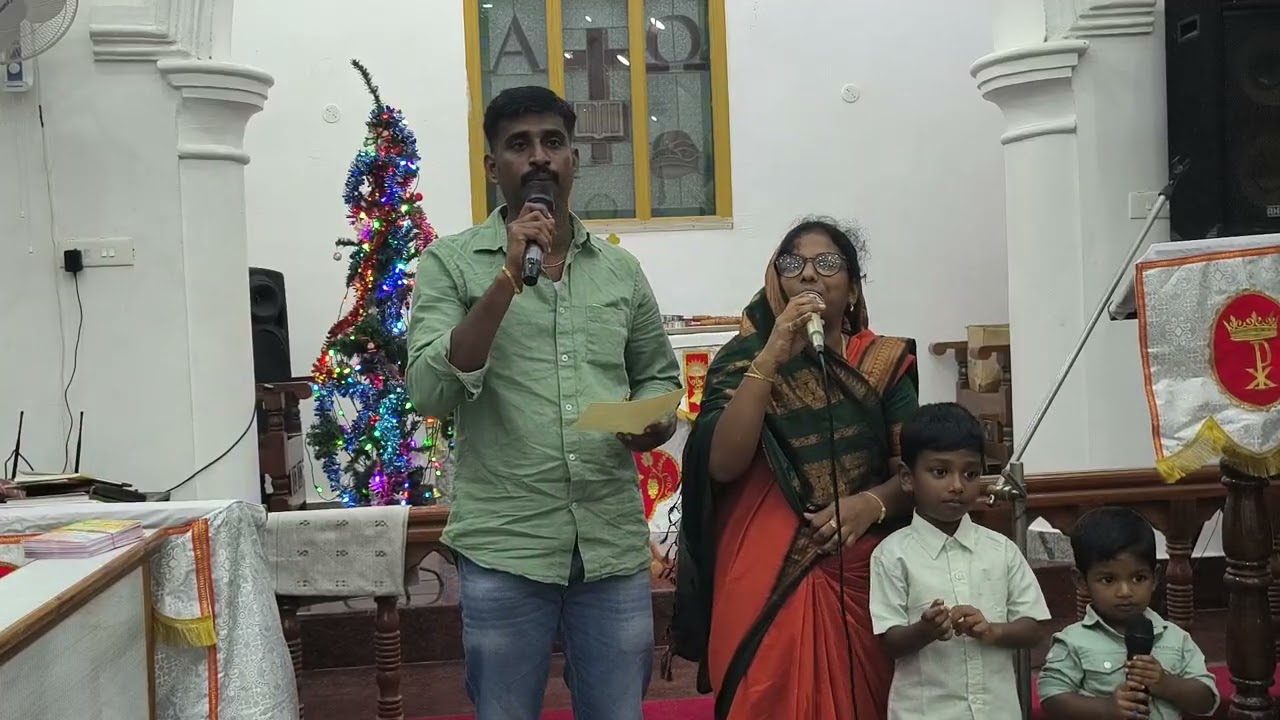 Song by Mr.Jeyaraj & family 