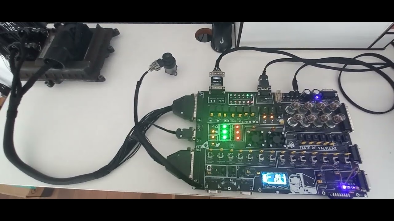 REPARO E SIMULAÇÃO MÓDULO EDC7 