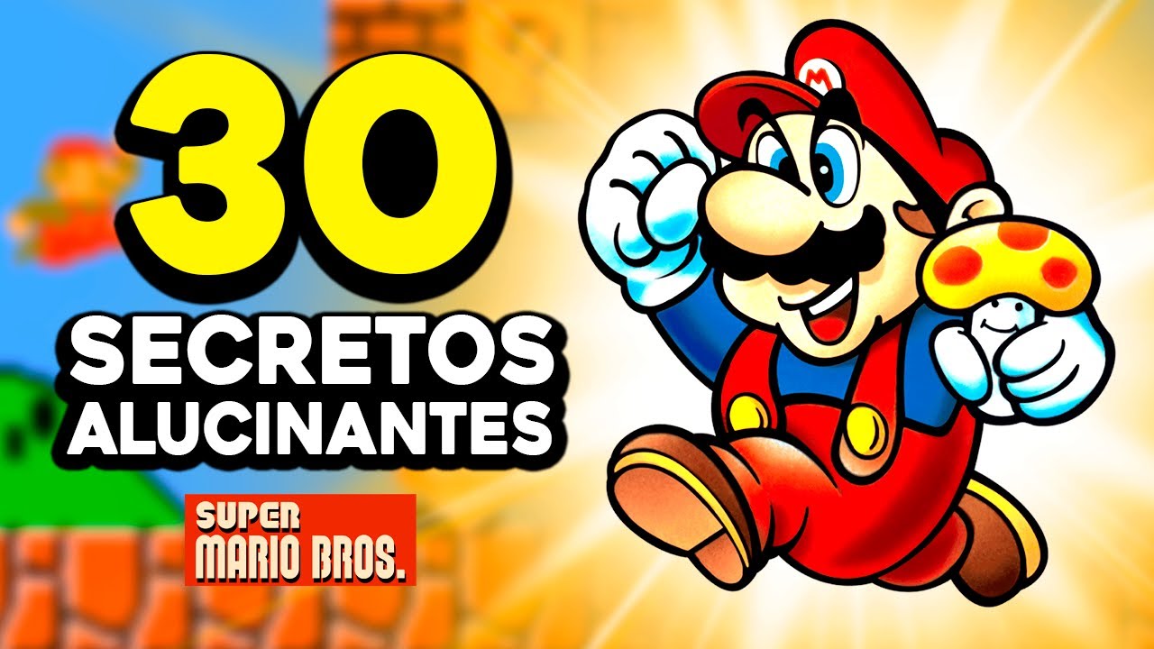 30 Secretos y Curiosidades ALUCINANTES de Super Mario Bros 🏆