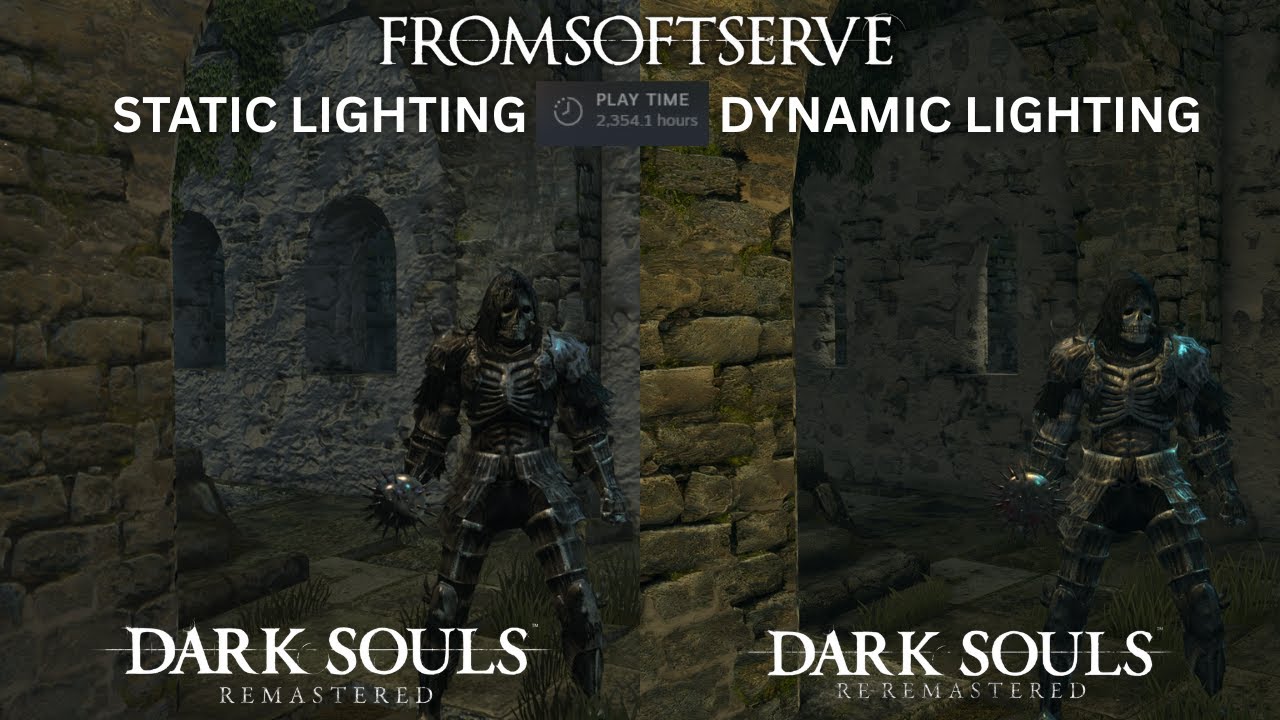 I converted DS1 over to dynamic lighting like Sekiro, Elden Ring, AC6