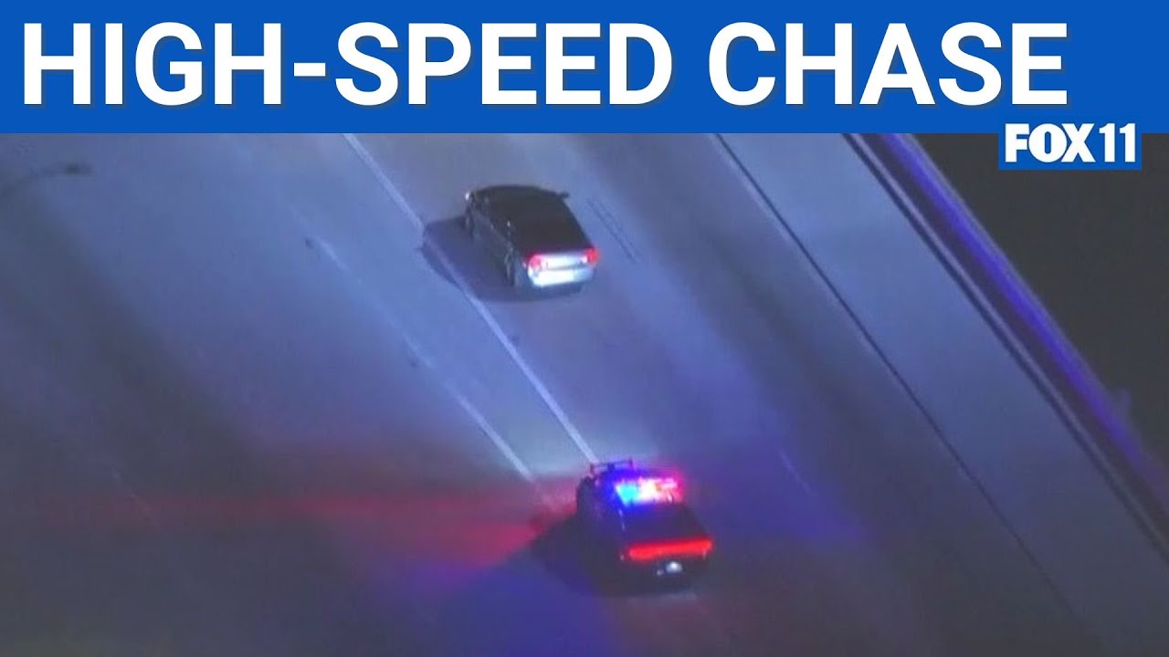 Police chase clocked at 100 mph in SGV  | FOX 11 LA
